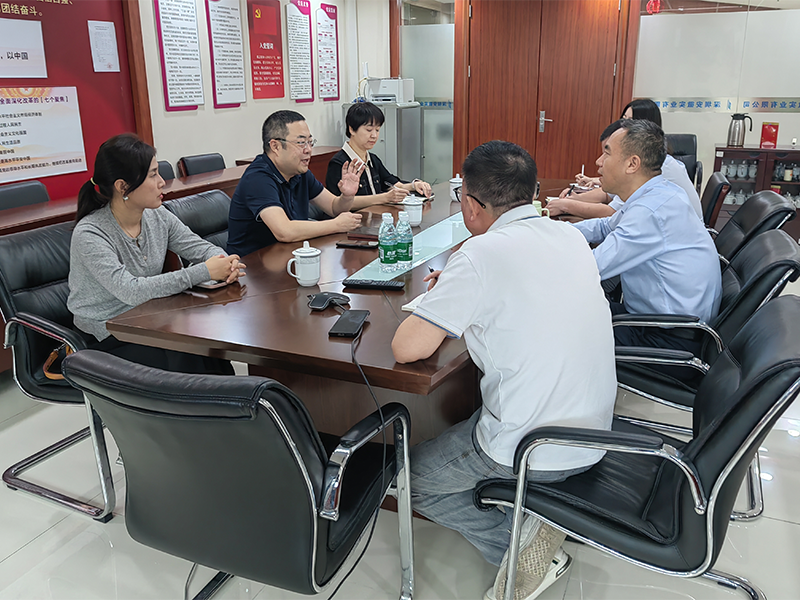 合肥康芯威公司董事長(zhǎng)于海一行來(lái)訪(fǎng)